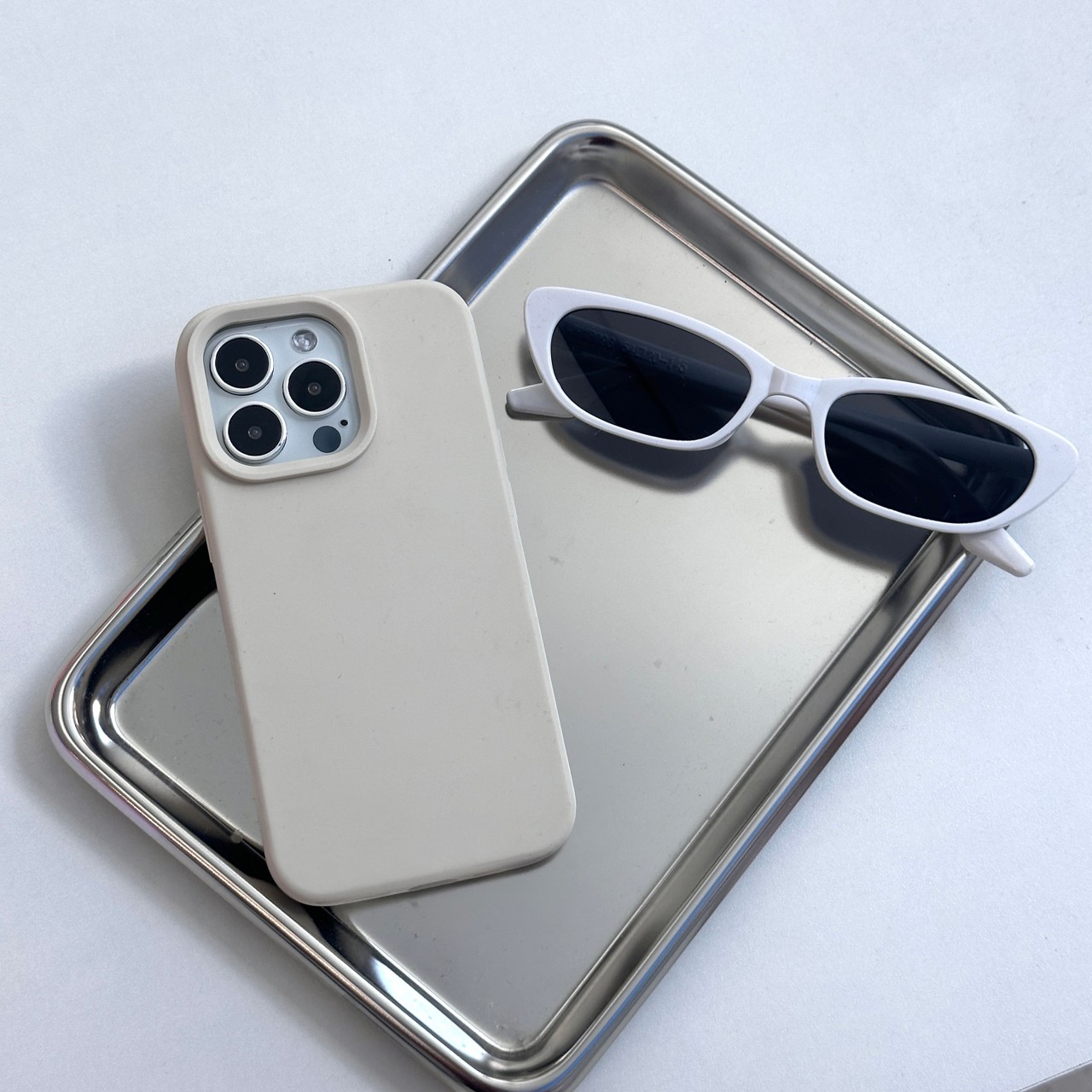 Silicone premium Case v.2 (cream colors)