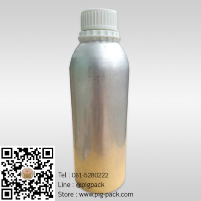 ขวดอลูมิเนียมอย่างหนาพร้อมฝาปิด 1 L. : 005446