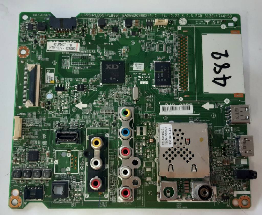 อันที่ 482 LG 42LF560T ซีสเตร็ม EAX66203803 ดีเทสแล้ว