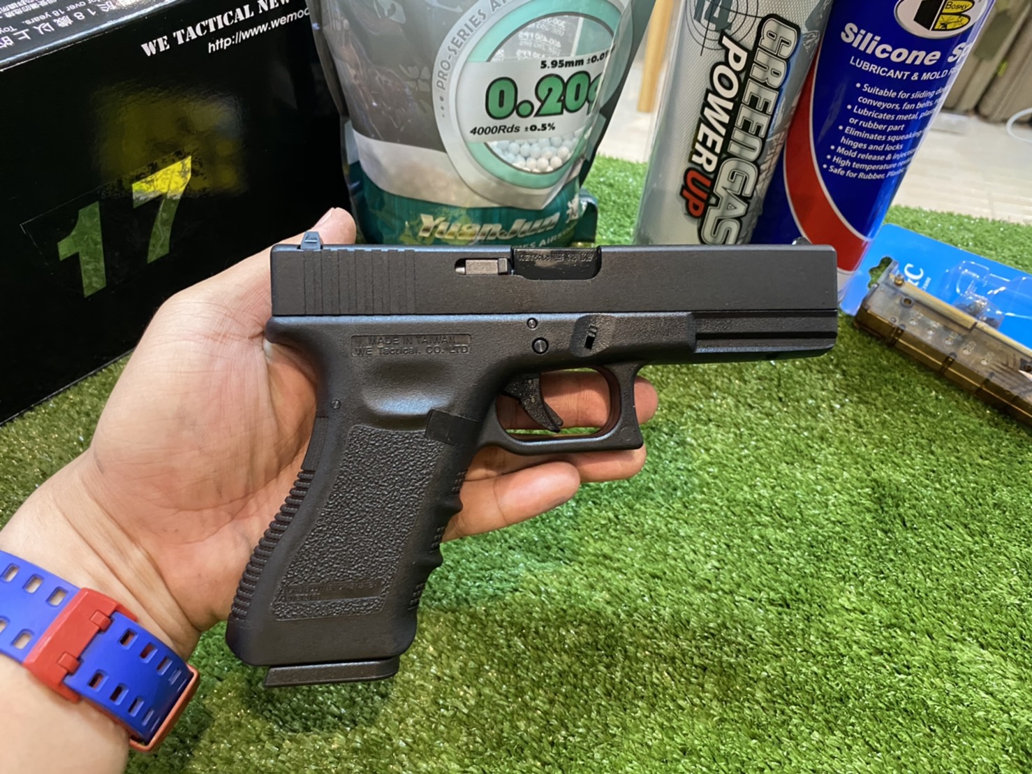 WE Glock17 Gen3 – สีดำ
