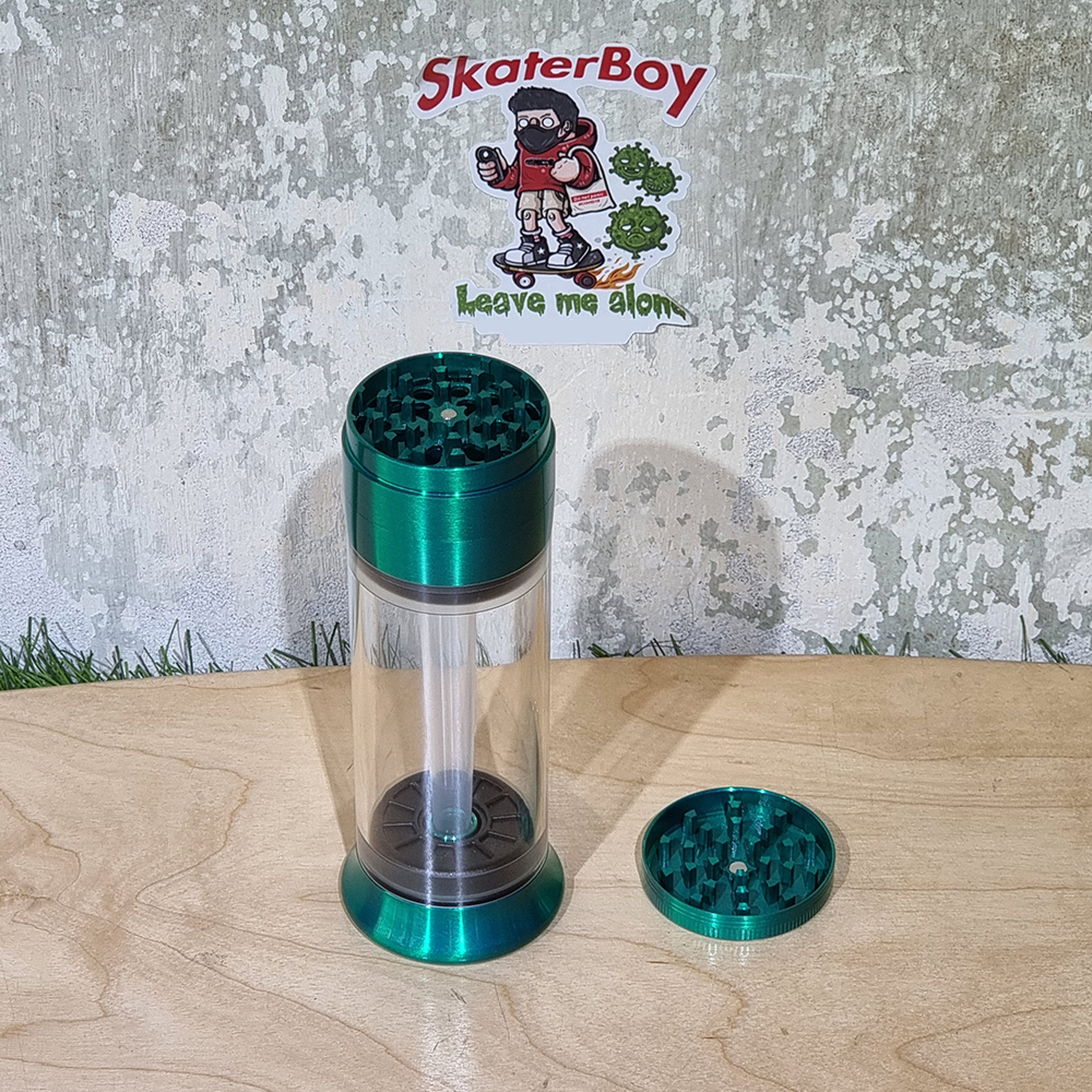 [1002] Grinder ขนาด 52x160mm พร้อมใส่ กระดาษพัน งานCNC ที่บดสมุนไพร เครื่องบดสมุนไพร