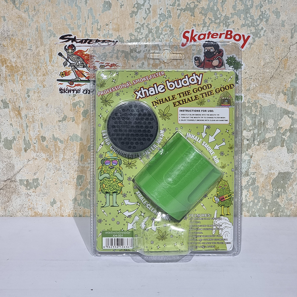 [1007] smoke buddy xhale buddy กรองควัน เก็บควัน เก็บกลิ่น ฟอกอากาศ เปลื่องกรองได้ carbon filter ในรถ