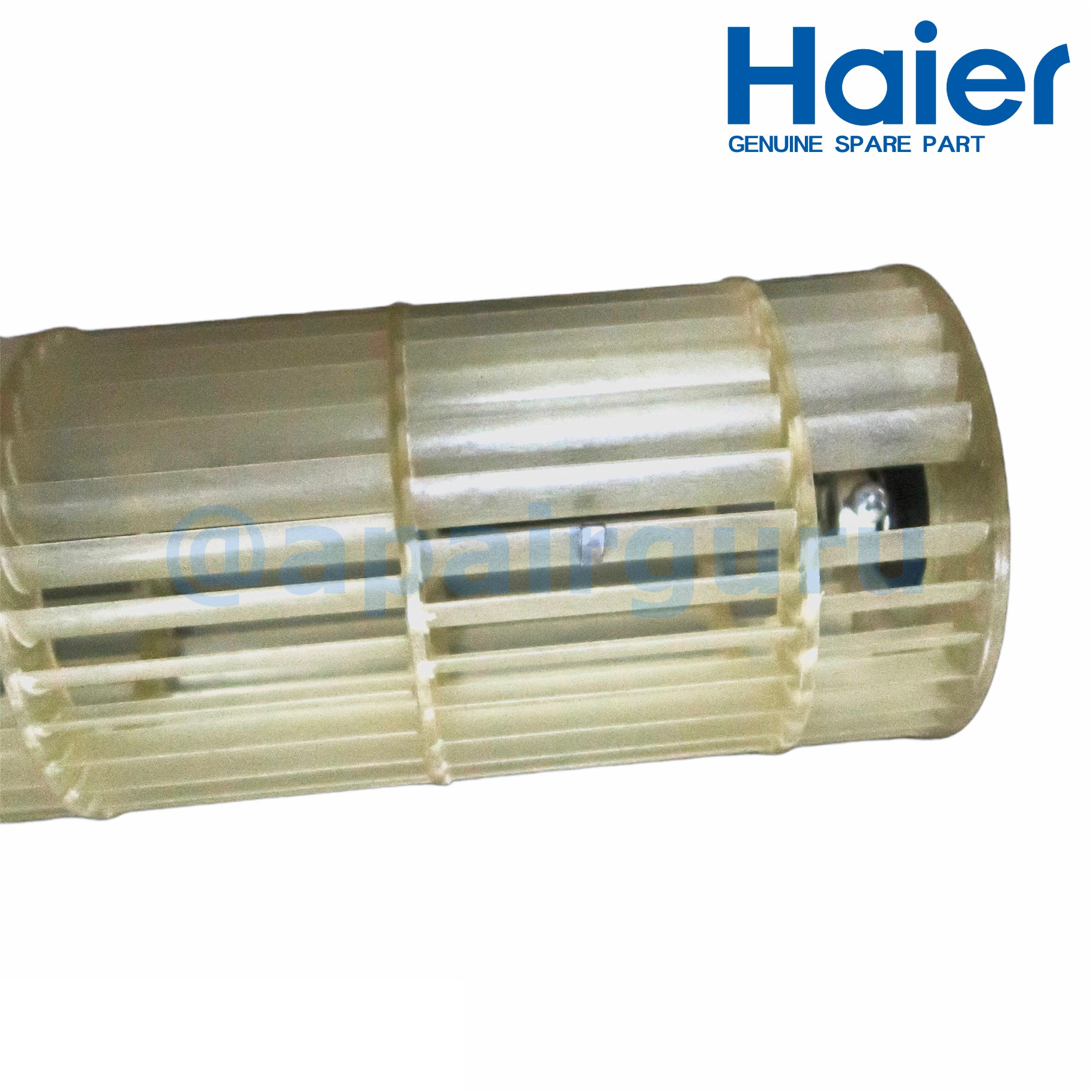 Haier รหัส A0010202227A (A0010202227) CROSS FLOW FAN โพรงกระรอก โบว์เวอร์ ใบพัดลม คอยล์เย็น อะไหล่แอร์ ไฮเออร์ ของแท้