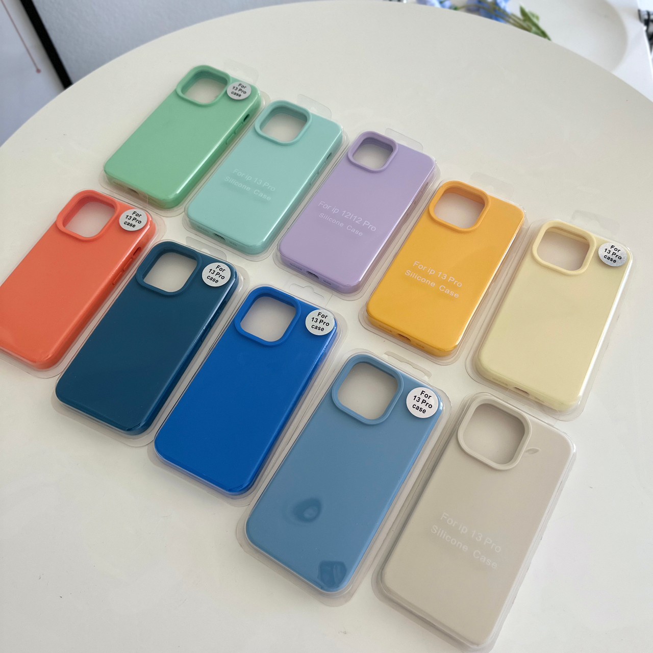 Silicone premium Case v.2 (stone blue colors)