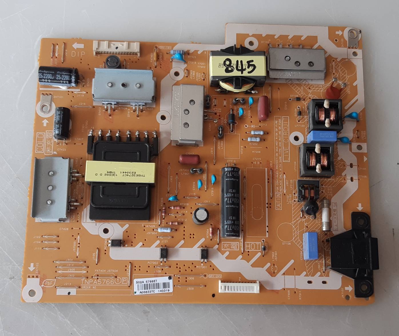 อันที่ 845 Panasonic L50ET60T ซัฟฟลาย TNPA5766 ดีเทสแล้ว
