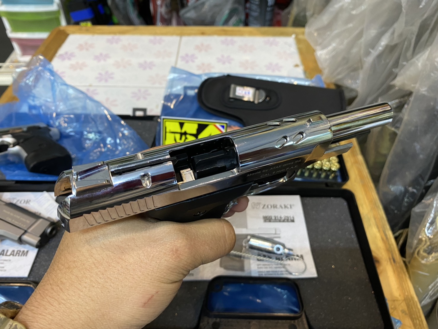 ZORAKI 2914TD เงินเงา