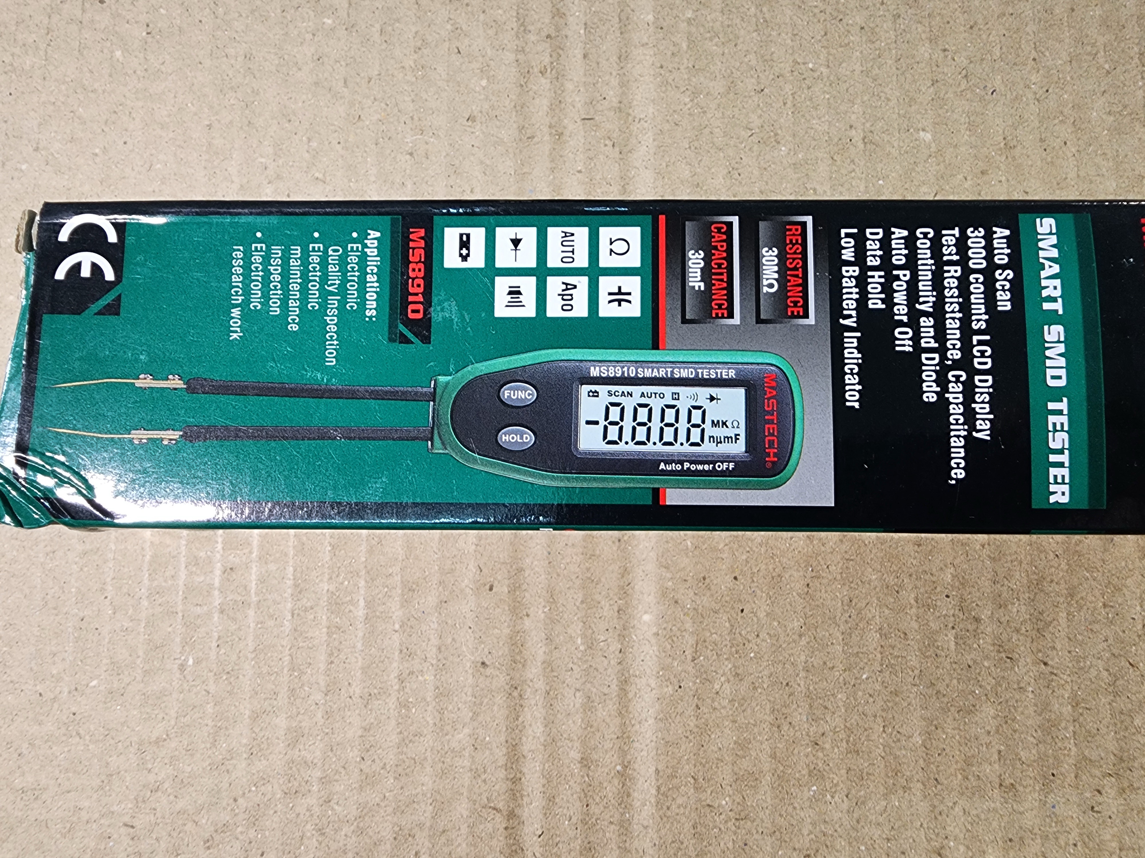 มิเตอร์วัดอุปกรณ์ SMD R C Diode TR LED และ อื่นๆ