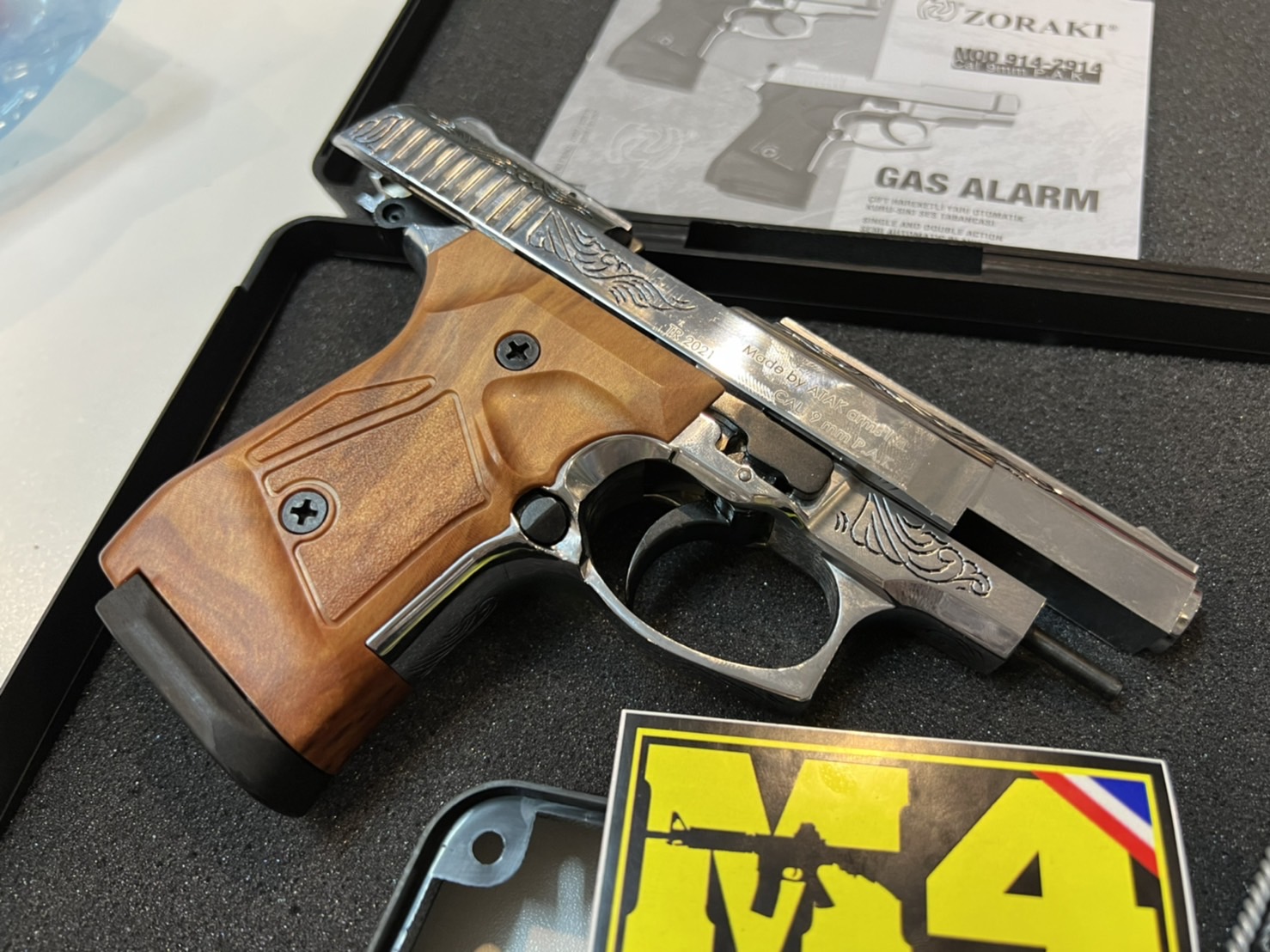 ZORAKI 914 AUTO เงินเงา-ลายไทย