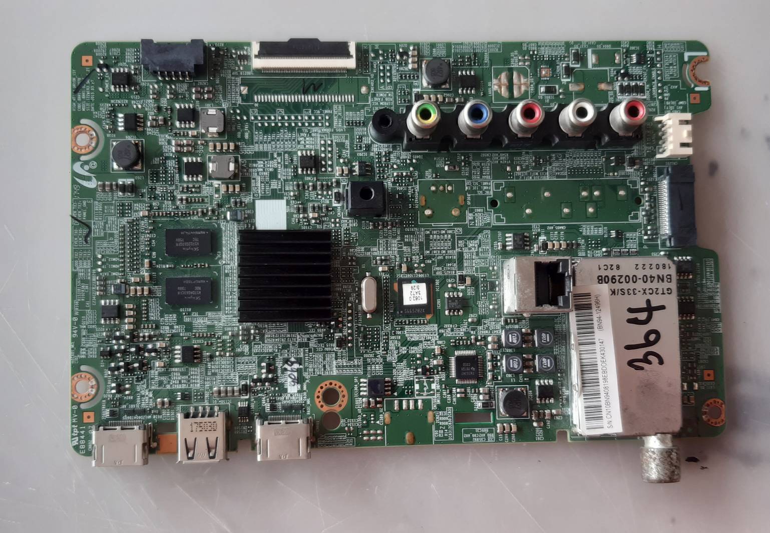 อันที่ 364 Samsung UN43J5202AK ซีสเตร็ม BN41-02307B ดีเทสแล้ว