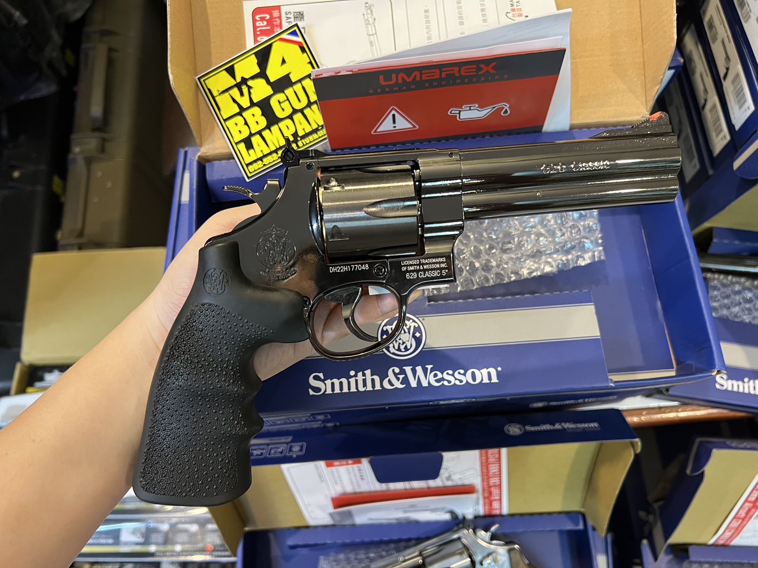 Umarex Smith&Wesson M629 5" BK