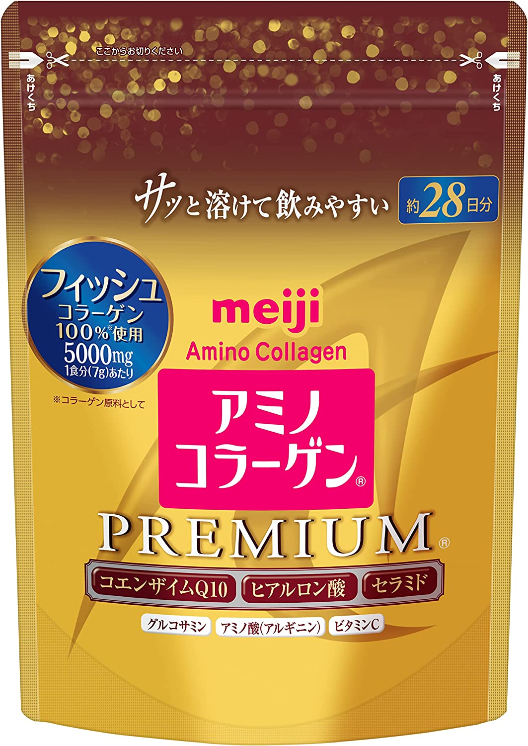 Meji Amino Collagen Premium 28 วัน, แท้ นำเข้าจากญี่ปุ่น 0 กก.