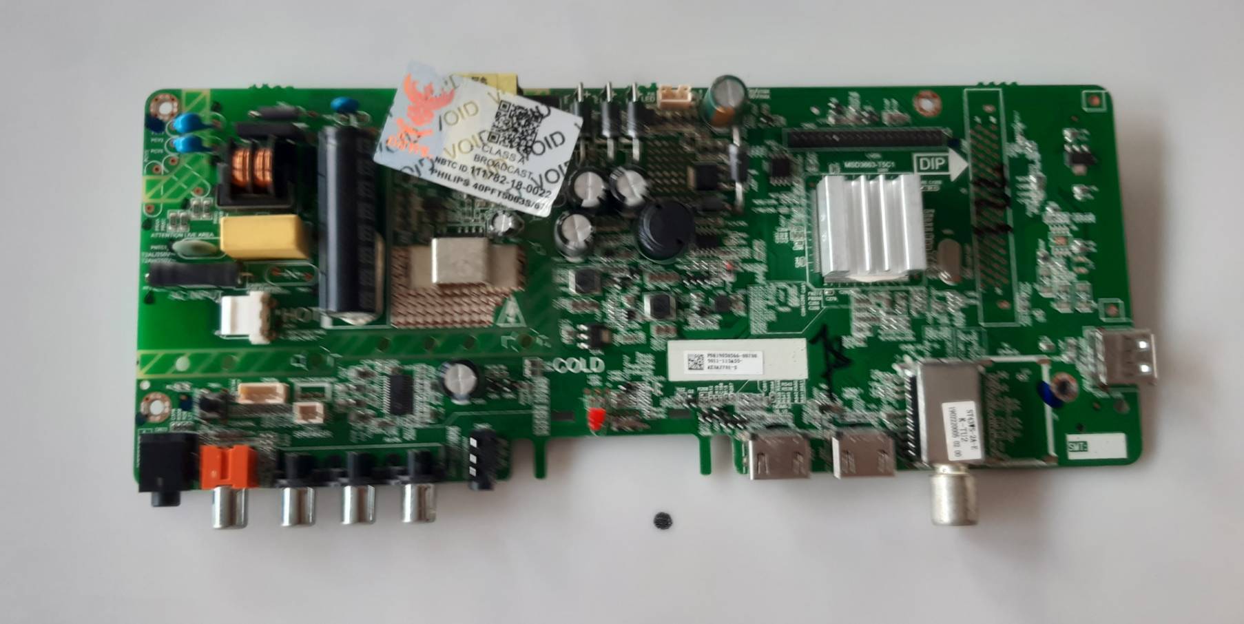 อันที่ 721 PHILIPS 40PFT5063S ซีสเตร็ม MSD3663-T5C1 ดีเทสแล้ว