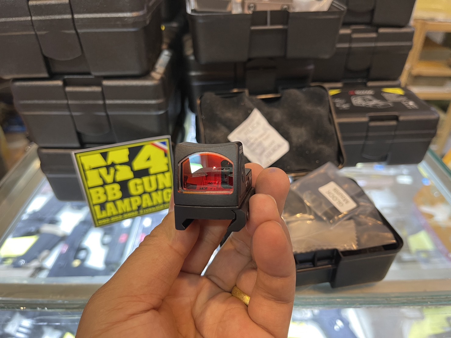 SOTAC : REDDOT TRIJICON RMR กล้องจุดแดง มีขาจับสำหรับปืนสั้น Glcok