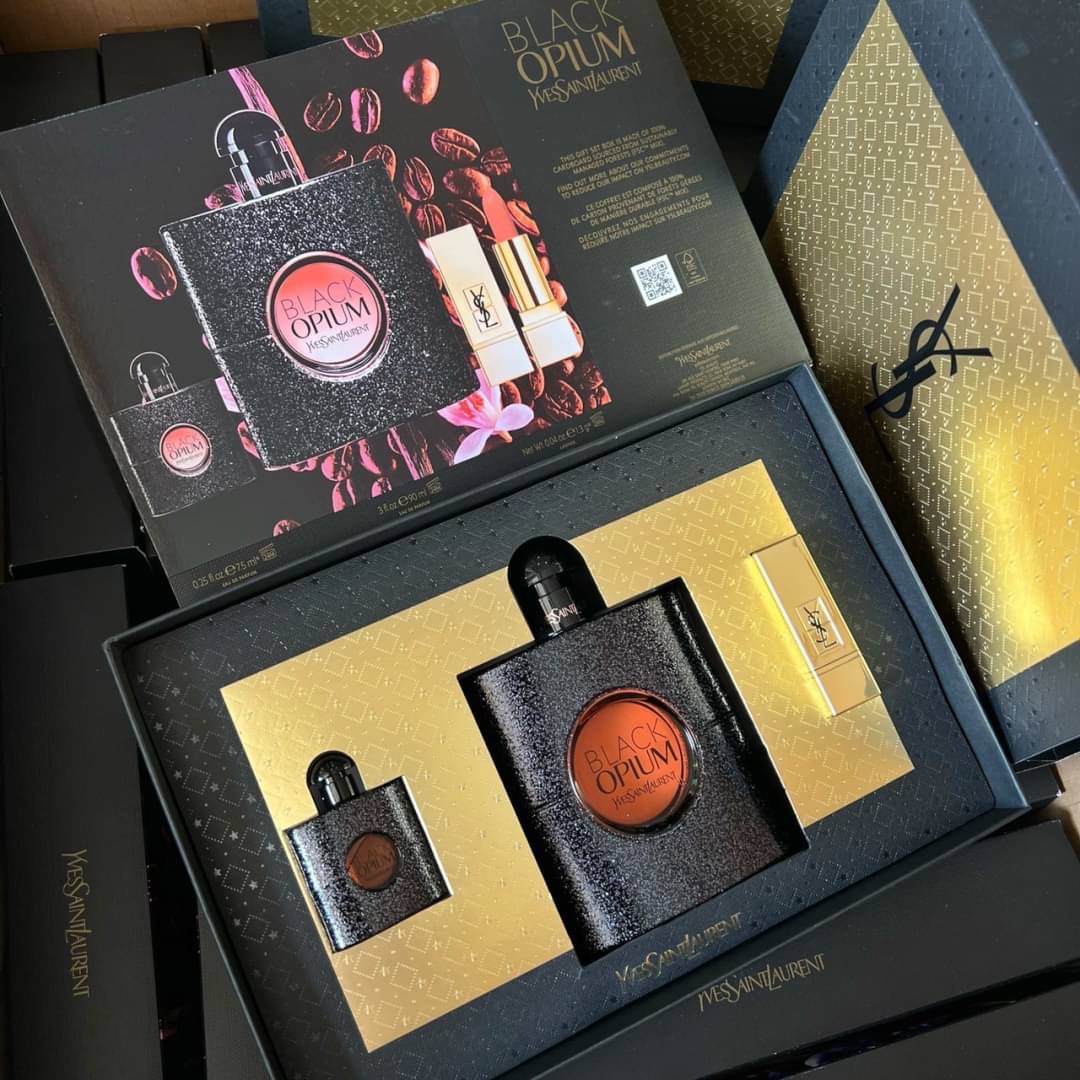 เซ็ทน้ำหอม YSL Black Opium EDP Gift Set