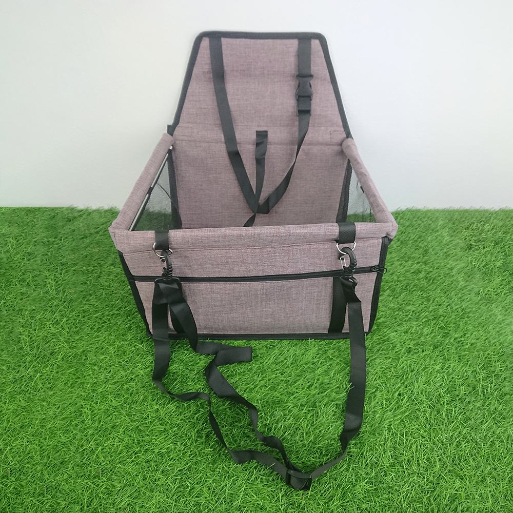 [1100] Pet car seat เบาะนั้งบนรถสำหรับ สุนัข แมว กันขนร่วง รอยข่วย รถเปื้อน