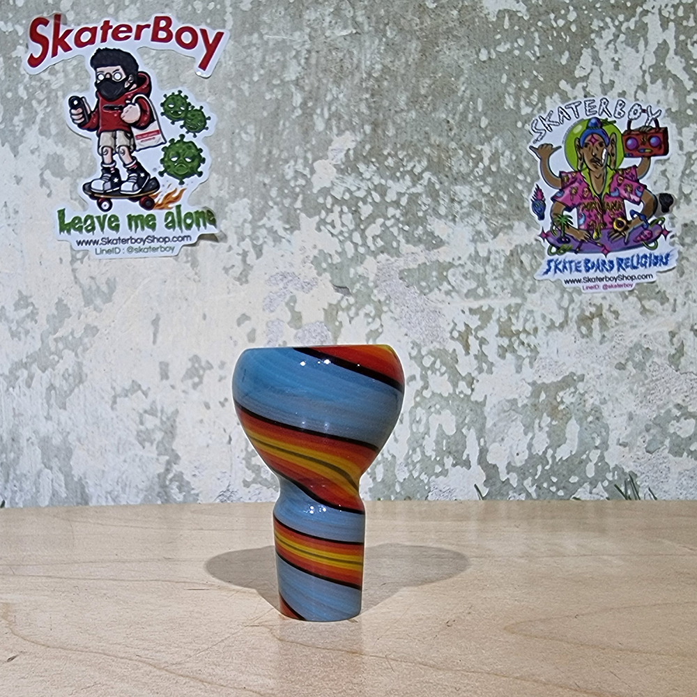 [1005] บัวผัน โจ๋แก้ว ลงสี ขนาด 14mm 18mm limited color