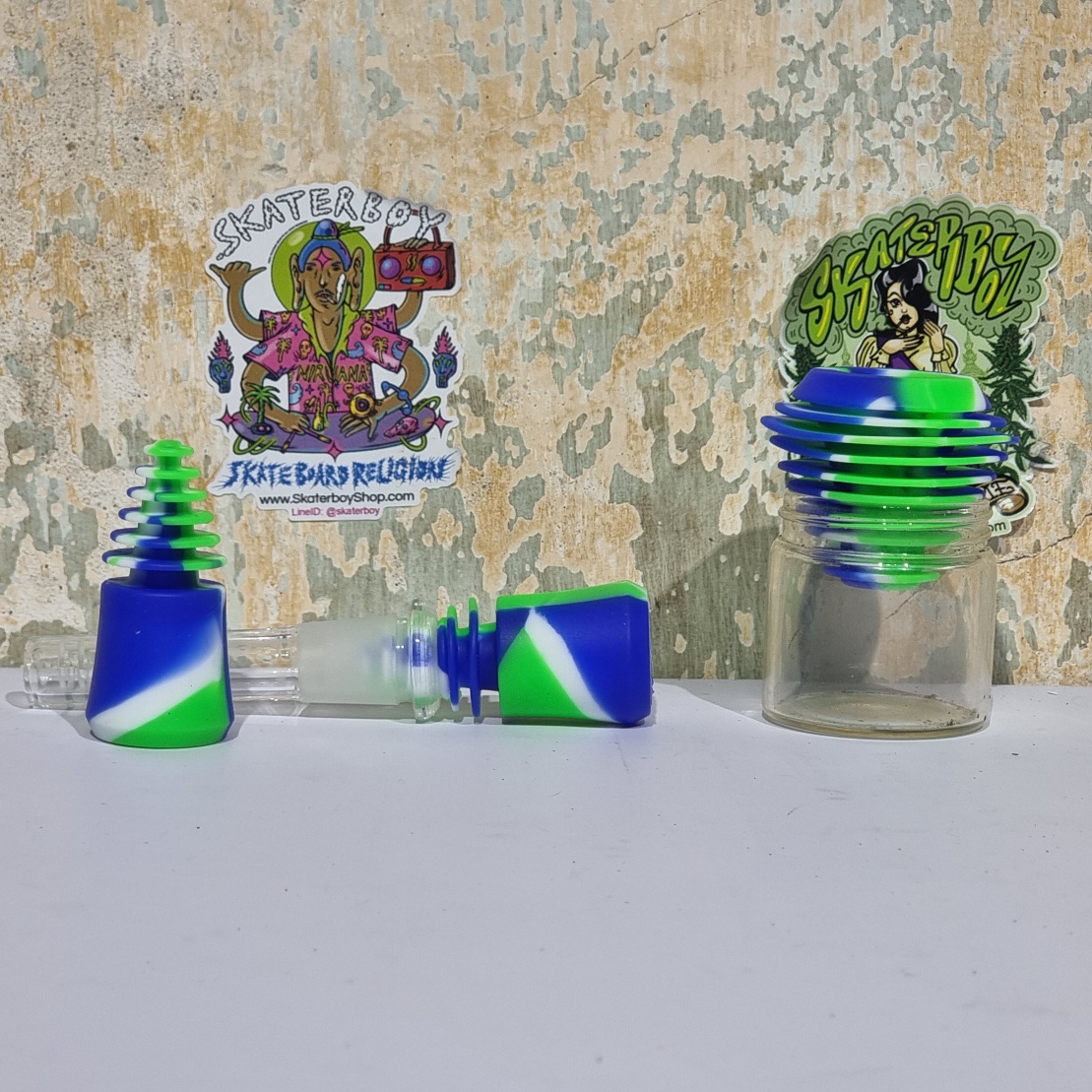 [1003] จุก Silicone set 3ชิ้น 2ขนาด 50/30mm ปิดขวดแก้ว หลอดแก้ว ทำความสะอาด กันน้ำหก