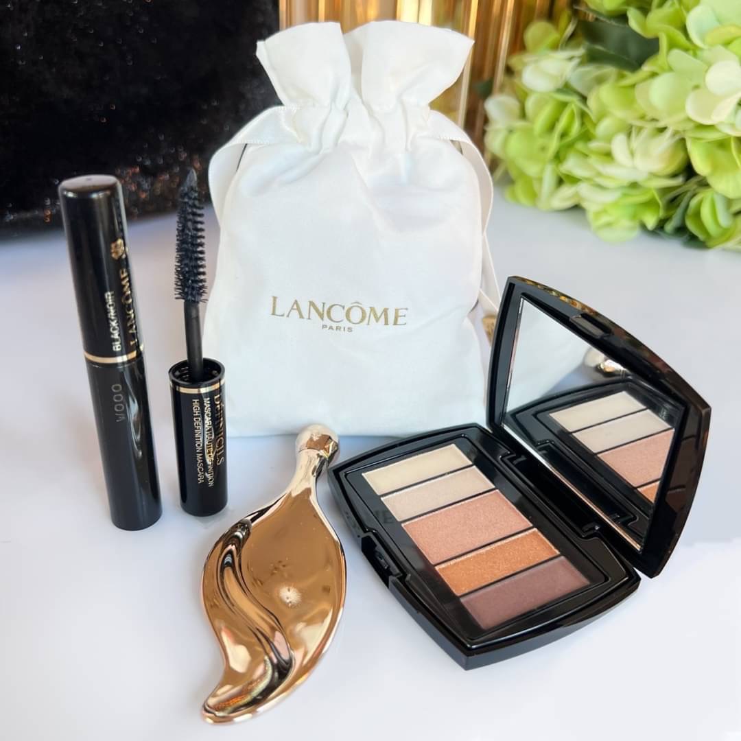 Lancome Eyeshadow Trio Set พร้อมถุงผ้า