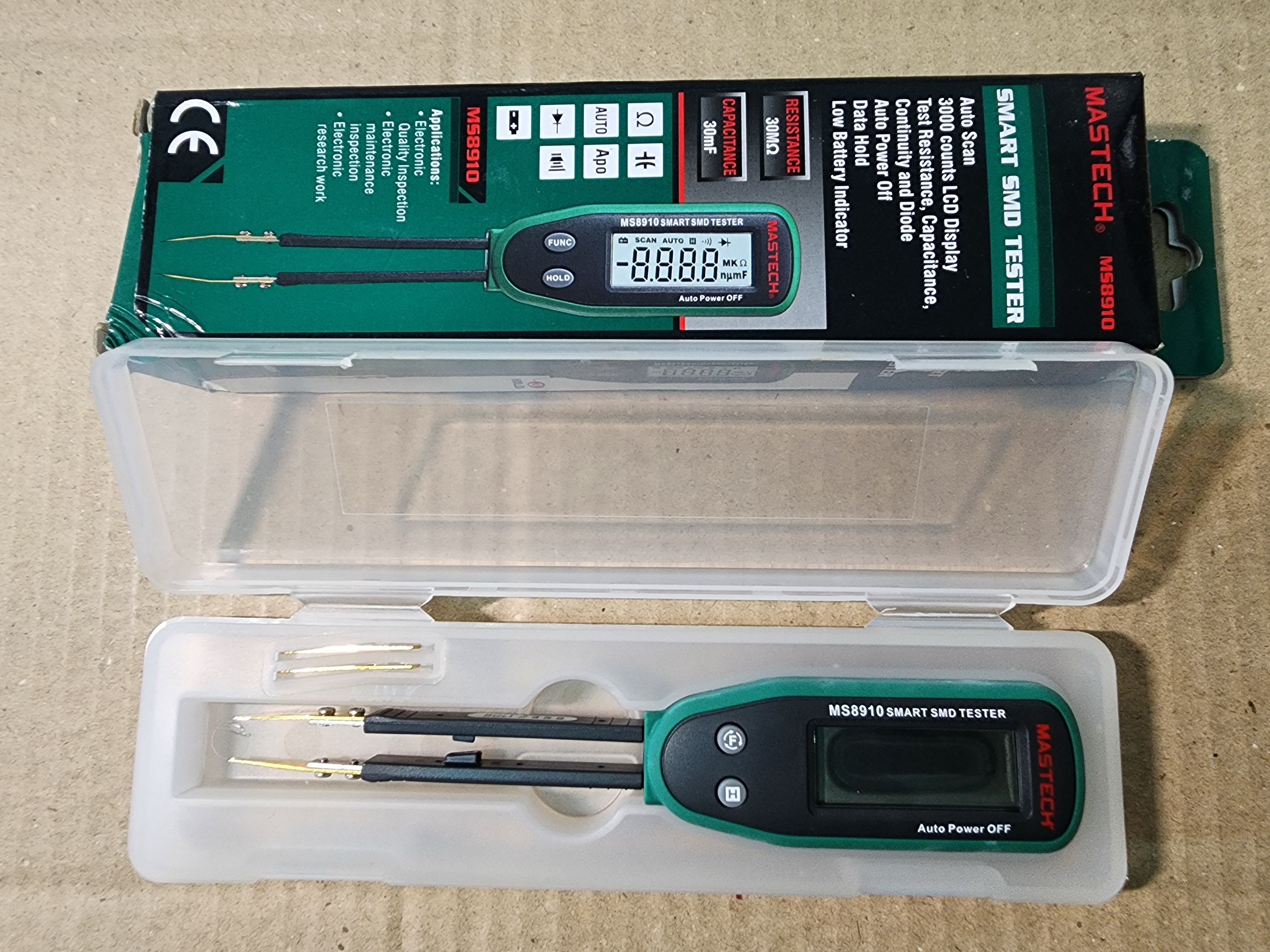 มิเตอร์วัดอุปกรณ์ SMD R C Diode TR LED และ อื่นๆ