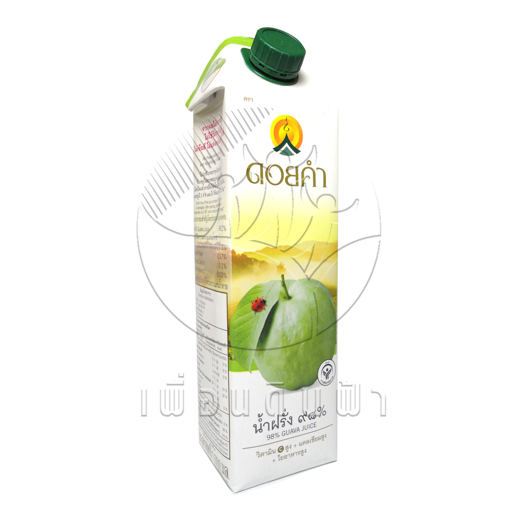E33 ดอยคำ น้ำฝรั่ง ๙๘% พร้อมดื่ม 1000ml. "เจ"