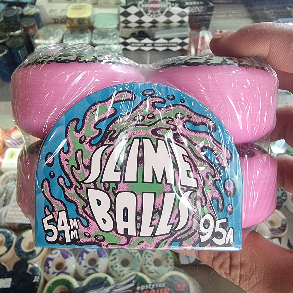 [0315][US] ล้อสเก็ตบอร์ด Slime ball 53x16.5mm 93A Street skate แบ่งขาย