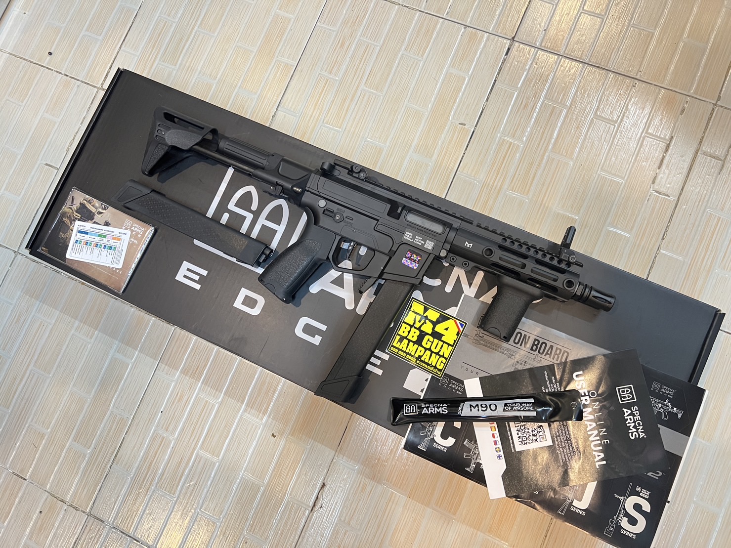 Specna Arms SA-X01-SB (AR9) BLACK