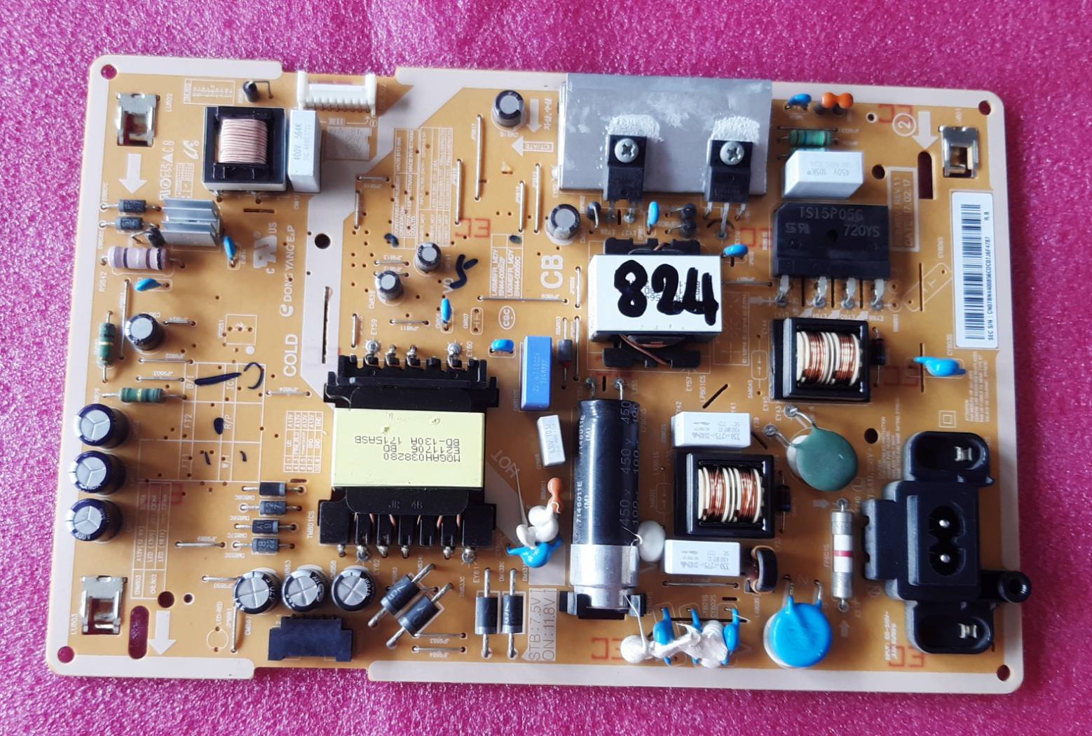 อันที่ 824 Samsung UA49J5200 ซัฟฟลาย BN44-00856C ดีเทสแล้ว