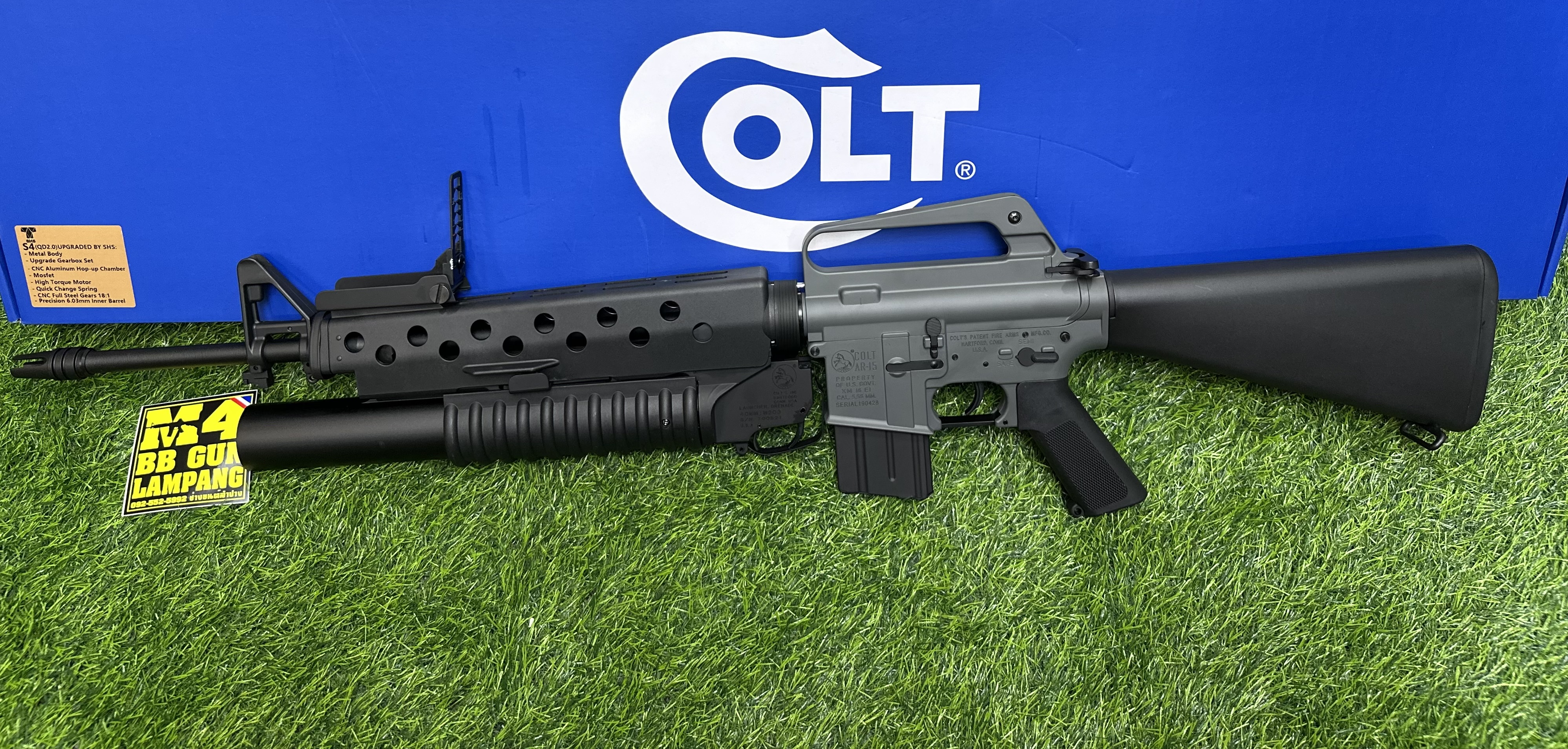 E&C x Cybergun 703 S4 M16A1 + M203