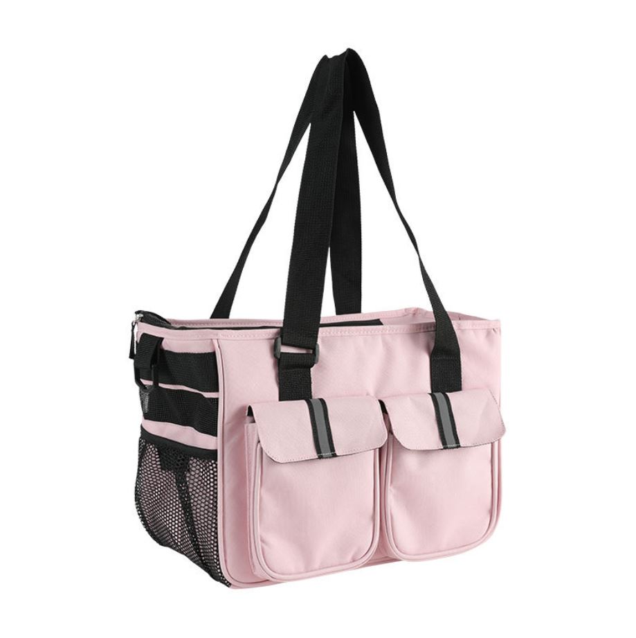 [1100] กระเป๋าสุนัข แมว ถือ สะพายข้าง ใส่แมวง่าย ระบายอากาศดี