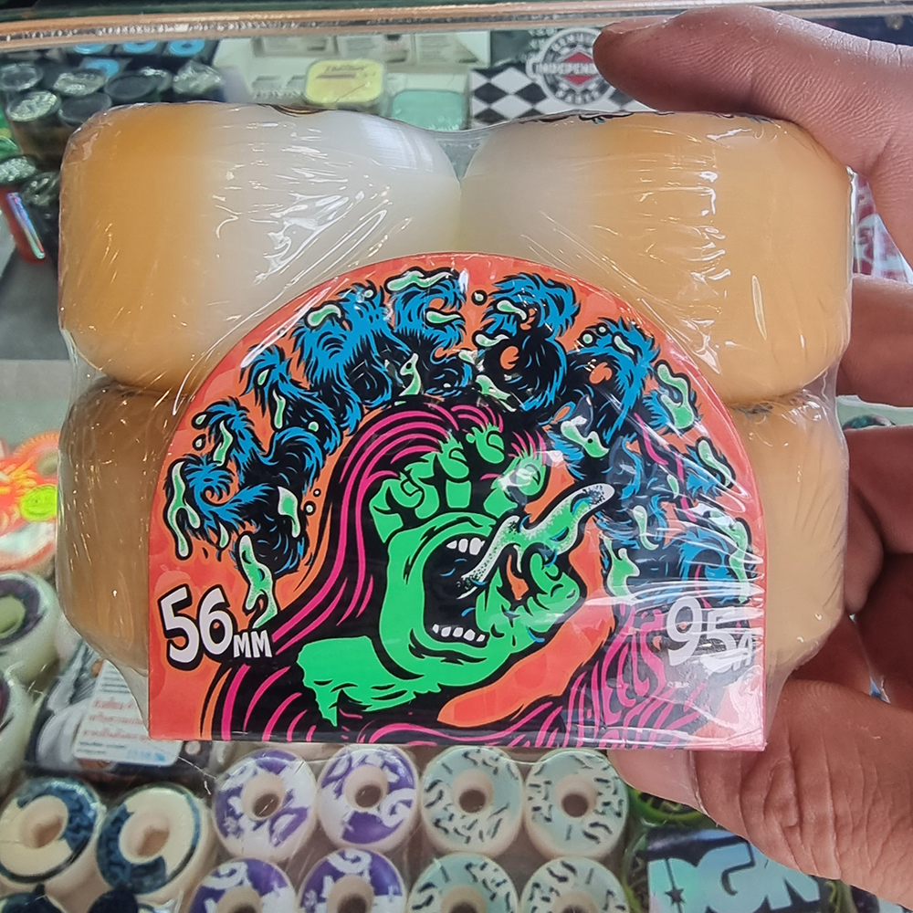 [0315] ล้อสเก็ตบอร์ด Slime Balls ขนาด 54-57mm แข็ง 95-99A แนว Street, Park, street surf