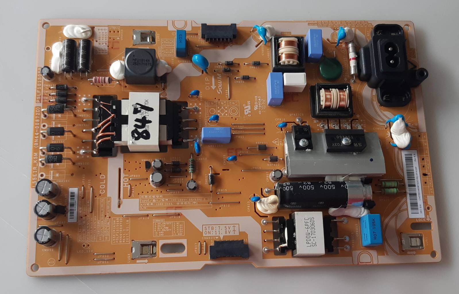 อันที่ 847 Samsung UA55M6300AK ซัฟฟลาย BN44-00872D BN44-00872 ดีเทสแล้ว