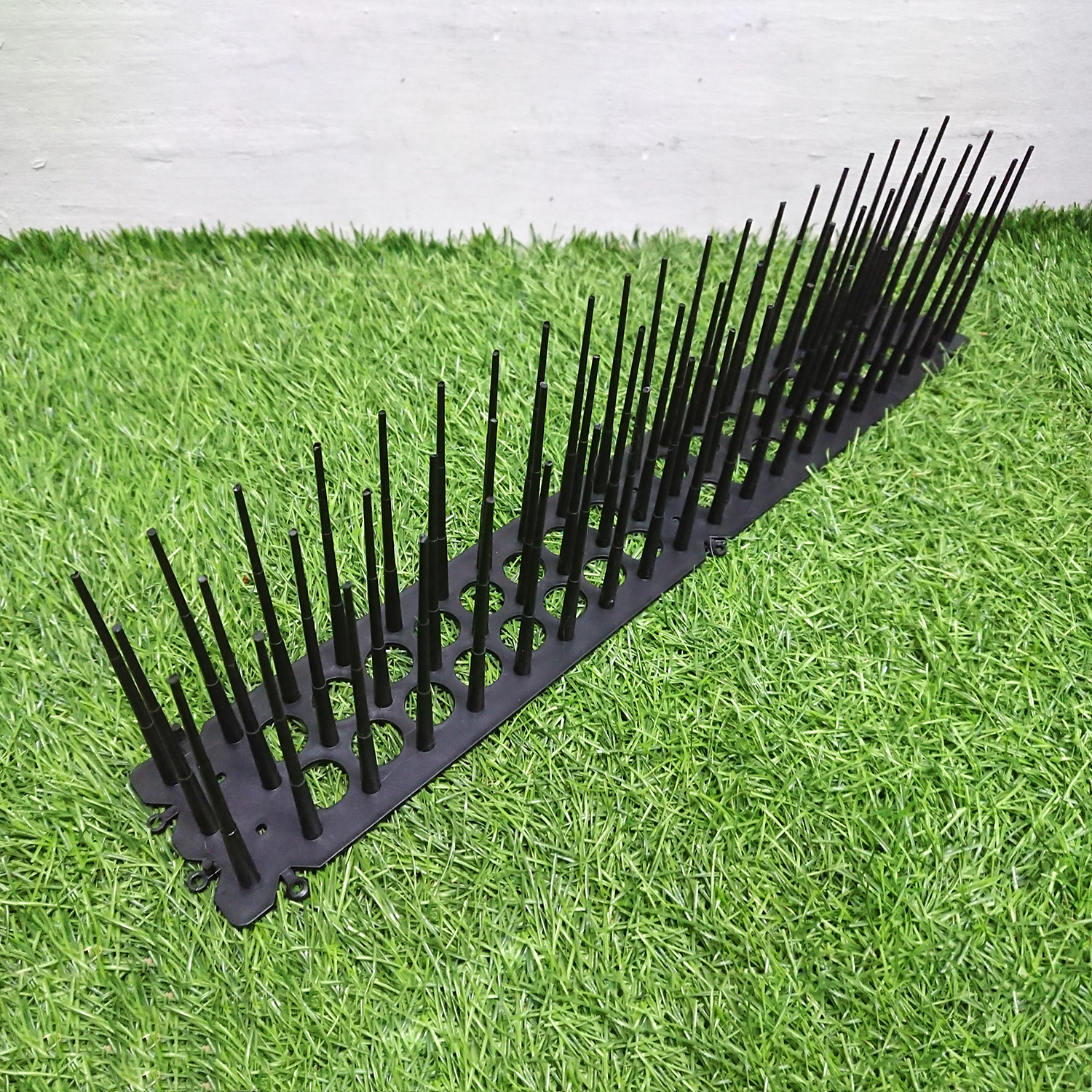 [1100] พลาสติกหนามไล่นกเกาะ (2ชิ้น 6ชิ้น) ติดที่โค้งได้ หมดปัญหาขี้นก ขนาดเล็ก หนามยาว