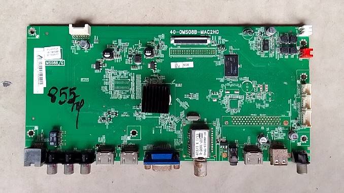 อันที่ 855 TCL 55S3800 ซีสเตร็ม 40-0MS08B-MAC2HG ดีเทสแล้ว