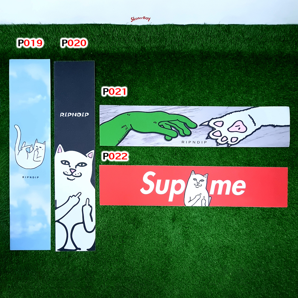 0303 สติ๊กเกอร์ กระดาษทราย 120x26 cm สำหรับ สเก็ตบอร์ด เซิร์ฟสเก็ต ลองบอร์ด Graphic Grip Tape skateboard longboard surf skate