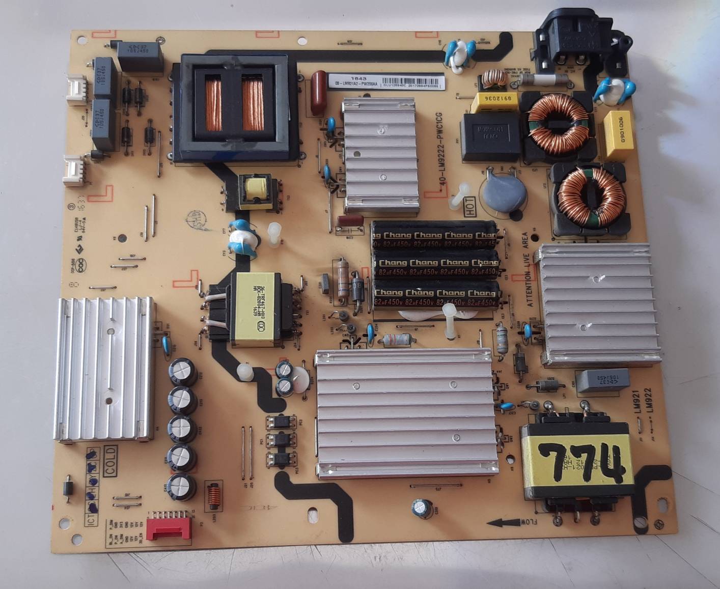 อันที่ 774 TCL 55Q7700 ซัฟฟลาย 40-LM9222-PWC1CG ดีเทสแล้ว