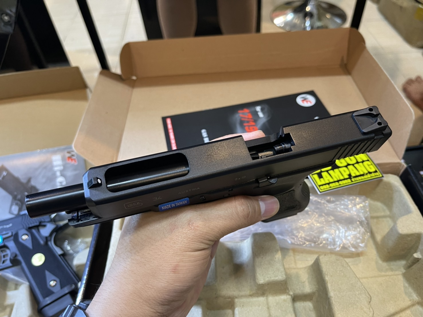 WE - Glock 34 Gen 3 สีดำ