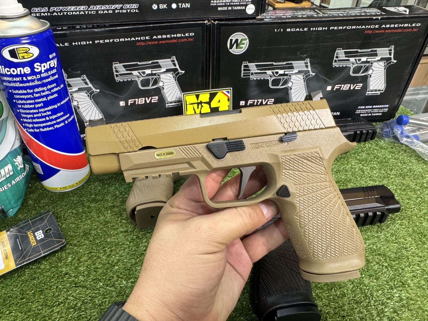 SIGSAUER P320 F18 V2 WILSON COMBAT(TAN)