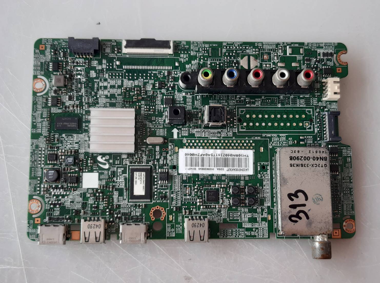 อันที่ 313 Samsung UA32H5100AK ซีสเตร็ม BN41-02098 ดี 51PIN พับ