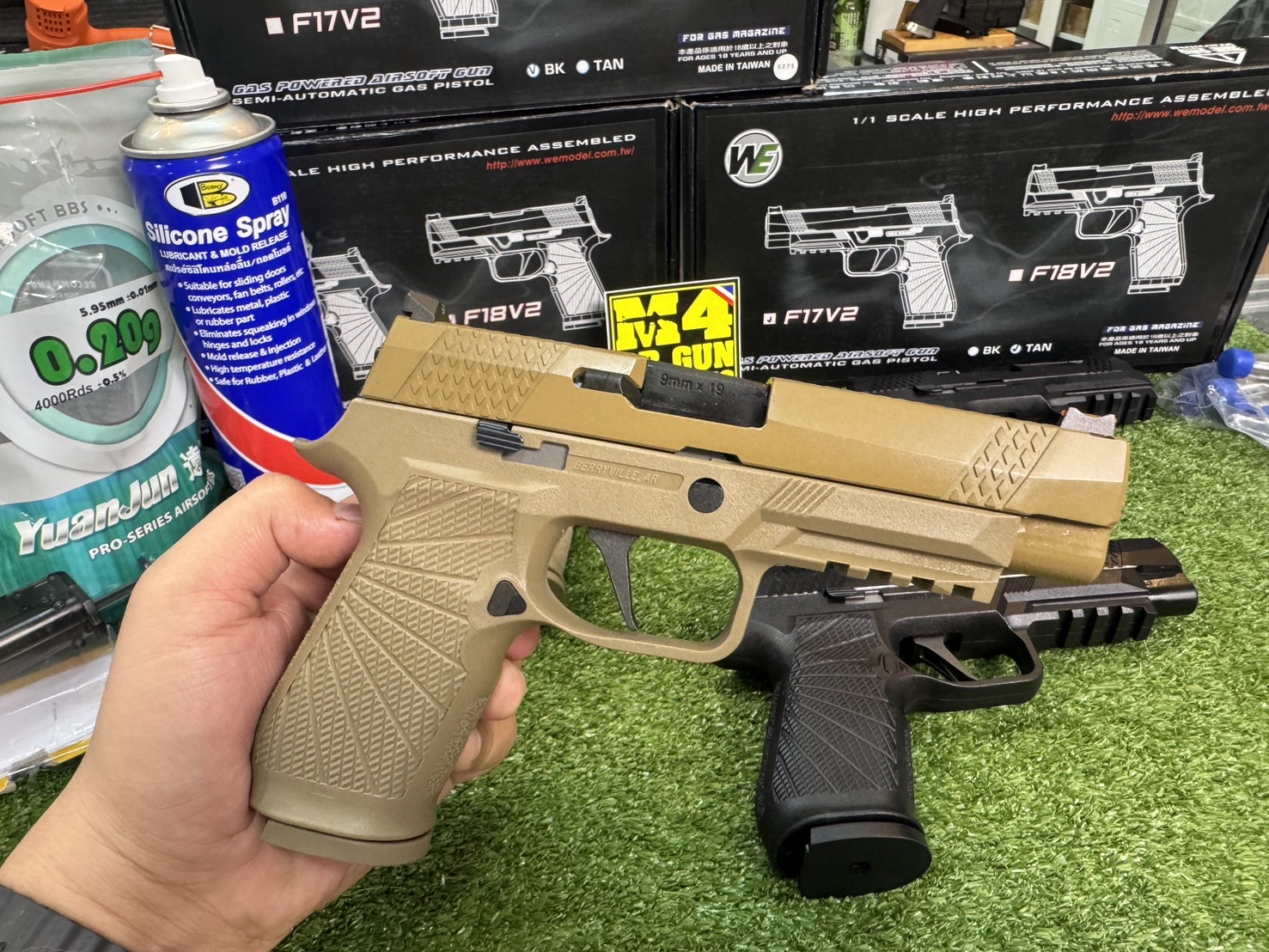 SIGSAUER P320 F18 V2 WILSON COMBAT(TAN)