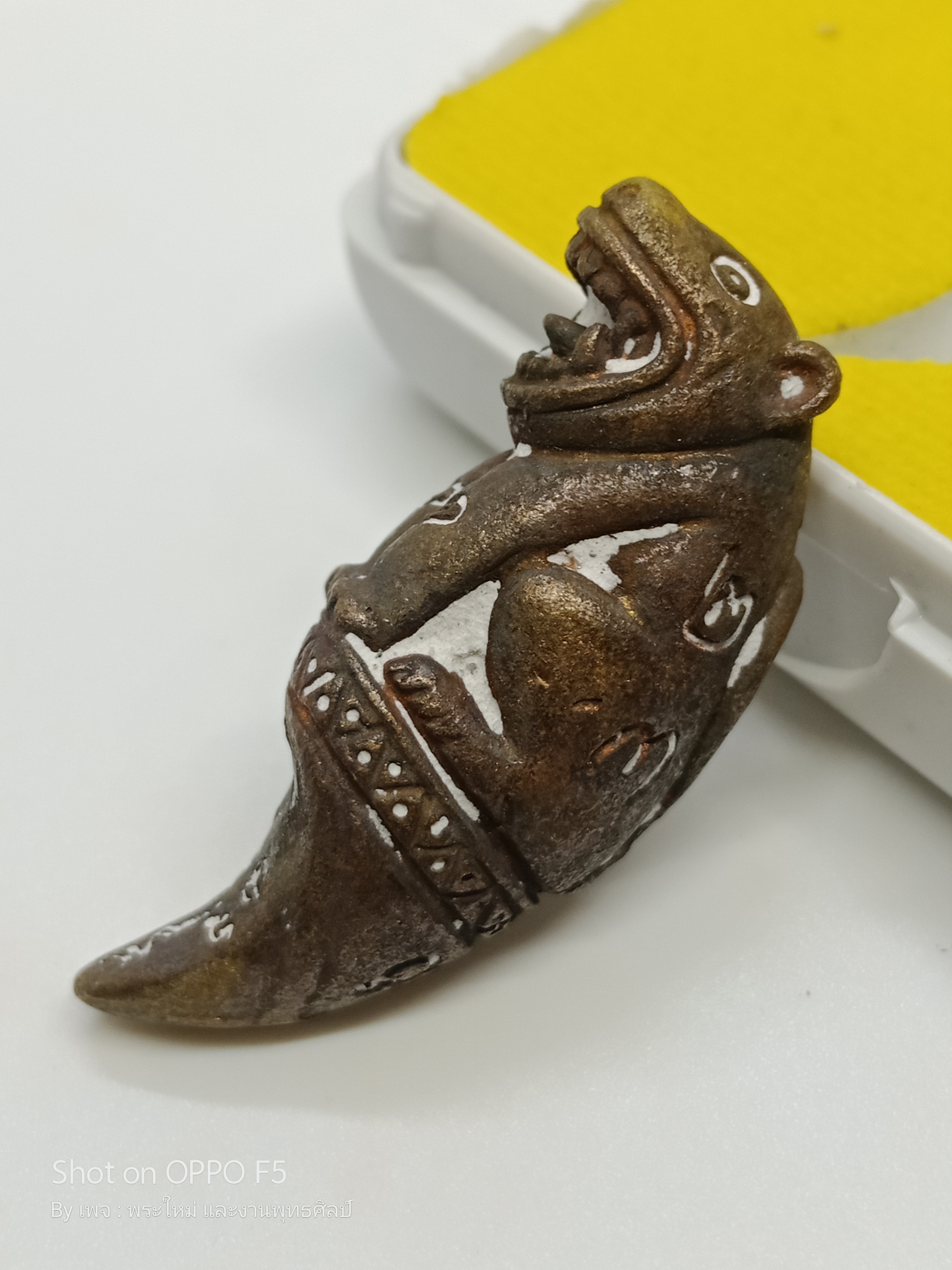 พญาสมิงดำ เนื้อ:ชนวนโลหะธาตุอุดว่านเครือร้อยปลาตัวผู้ตัวเมีย