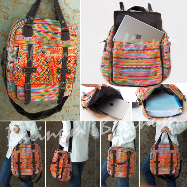 กระเป๋าถือและสะพายแฮนด์เมด ชาวเขาม้งลาว งานปักมือทั้งใบ ด้านในบุผ้าคล้ายกำมะหยี่สีน้ำตาล เนื้อนิ่มสบายมือ รวมถือสายสะพายด้วย สามารถถือหรือสะพายก็ได้ เลื่อนปรับสายสะพายได้ ด้านในมีพื้นที่จุมากๆ สามารถใส่ของได้หลายช่อง ใช้งานได้หลากหลาย และที่สำคัญเป็นกระเป แดง,ดำ (Red,Black)