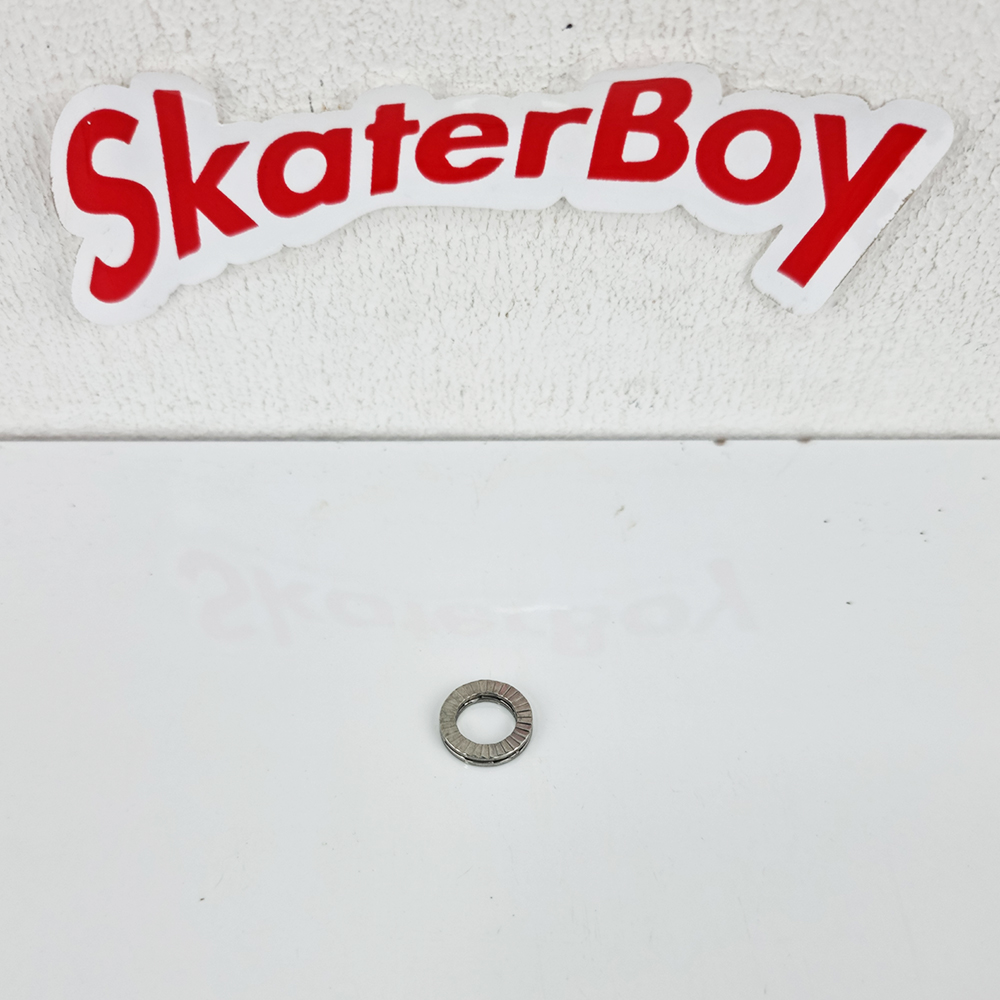 [0313] น็อตกันคลายสำหรับ น็อตยึดสปริง สแตนเลส เหล็ก สำหรับทรัค CX7 และ adapter SM