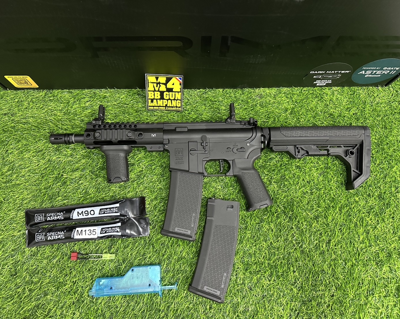 Specna Arms SA-P21 PRIME™ BLDC ASTER Black : M4 Custom