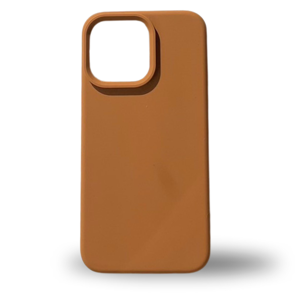 Silicone premium case v.3 (brownie colors)