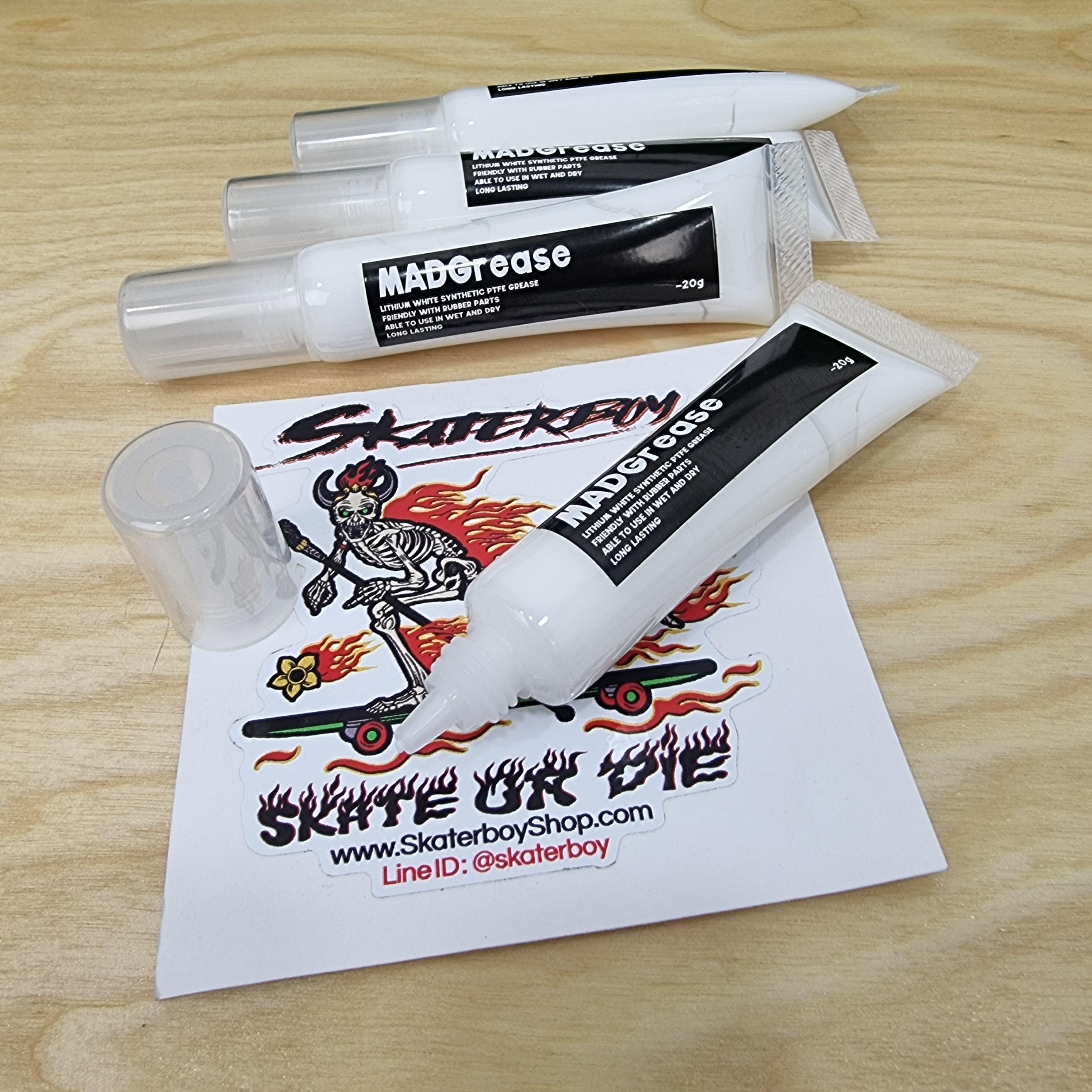 [0320] จารบีขาวเกรด premium เป็นมิตรกับลูกยาง กันน้ำได้ Lithium white synthetic PTFE GREASE