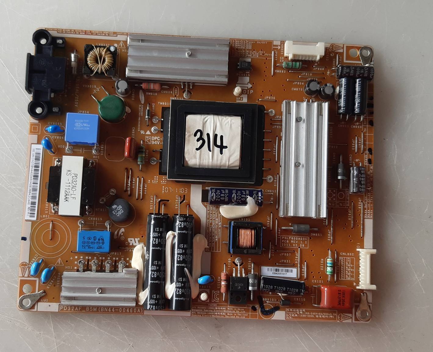 อันที่ 314 Samsung UA32D5000PR ซัพพลาย BN44-00460A ดีเทสแล้ว