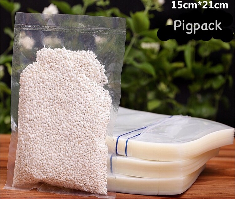 ถุงแว็คคั่ม ขนาด15x21cm แพ็ค100ชิ้น : 005657