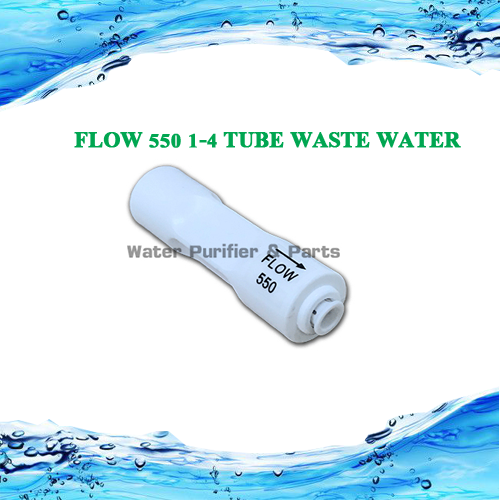 Flow Restrictor 550 1/4 tube waste water