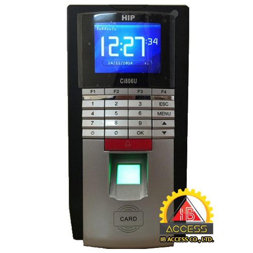 เครื่องสแกนลายนิ้วมือ ยี่ห้อ HIP รุ่น CI806U รองรับระบบ Access Control