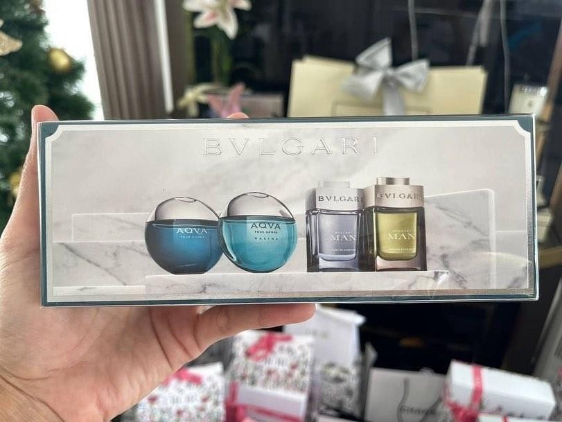เซ็ทน้ำหอมจิ๋ว Bvlgari The Men's Gift Collection (4 pcs.)